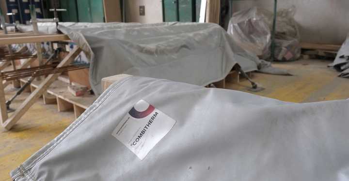 Saving energy with thermal concrete duvets