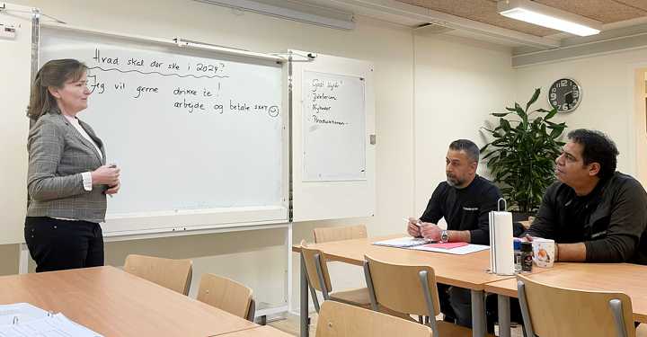 Danish lessons on the schedule at Combitherm 