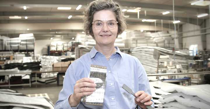 Sustainable strategy: Production waste can be recycled