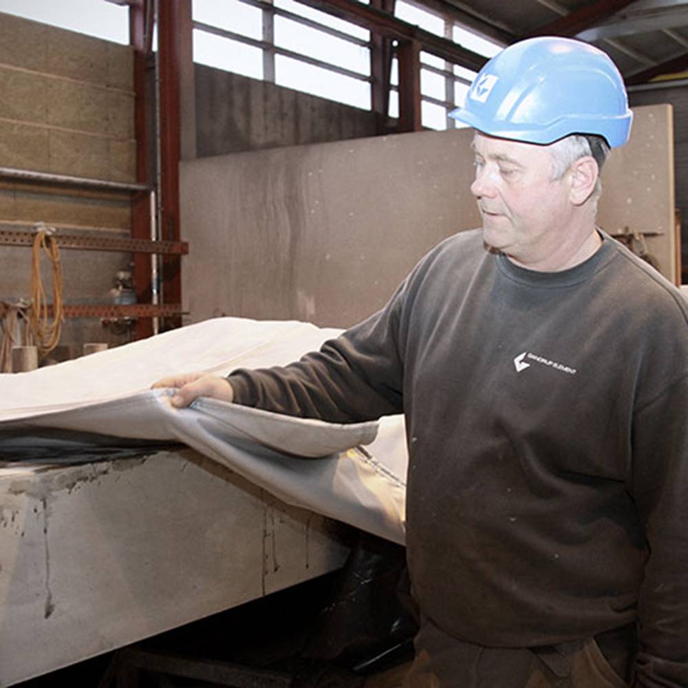 Thermal concrete duvets from Combitherm ensure stable temperatures for an optimised curing process