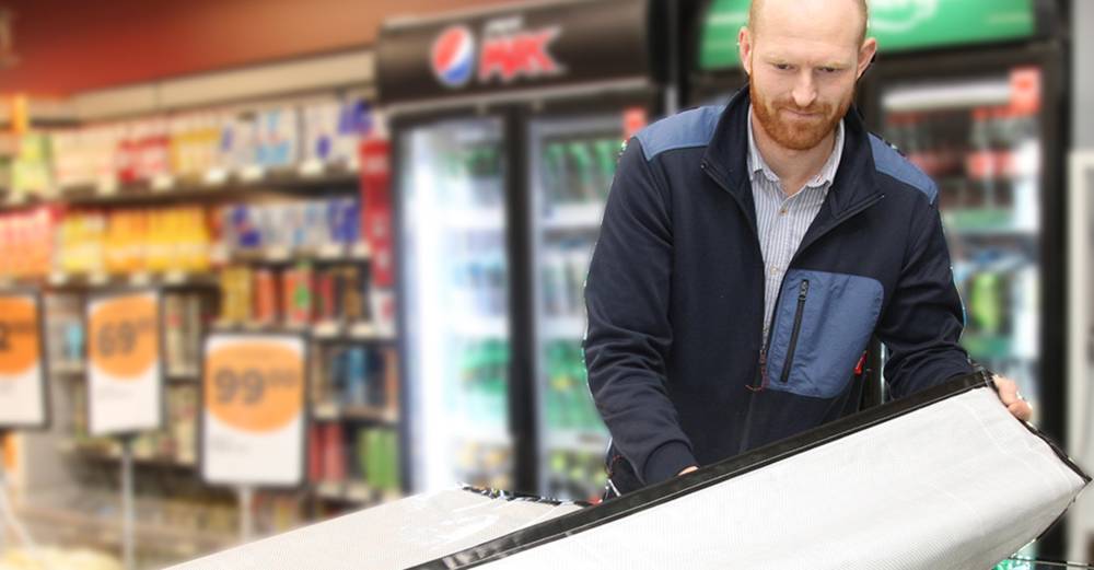 Retail stores demand insulating mats for open refrigerated counters