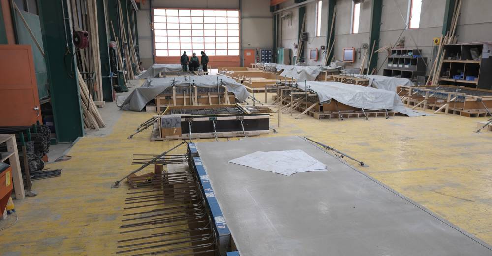 German concrete element manufacturers have spotted Combitherm A/S, which helps optimise the curing process and save energy