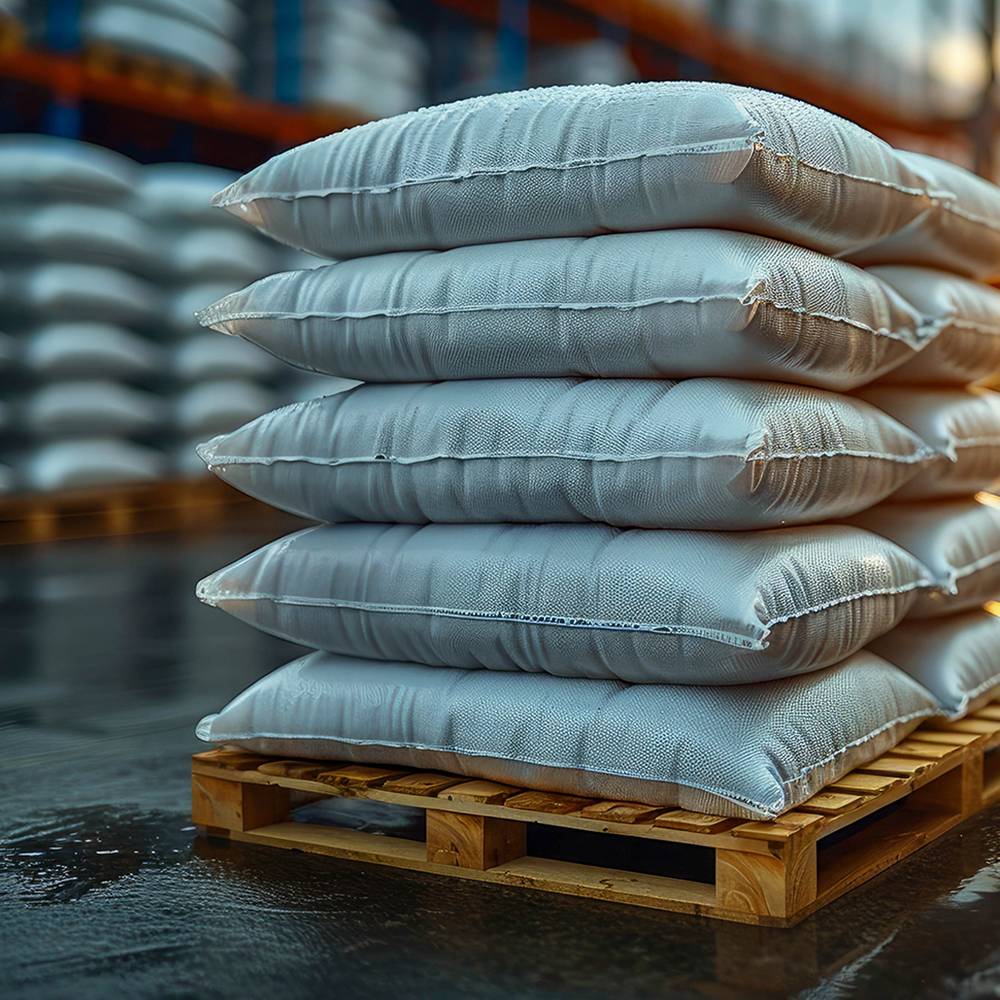 Combitherm thermal building material covers are the ideal solution for safe storage and transport of temperature-sensitive building materials