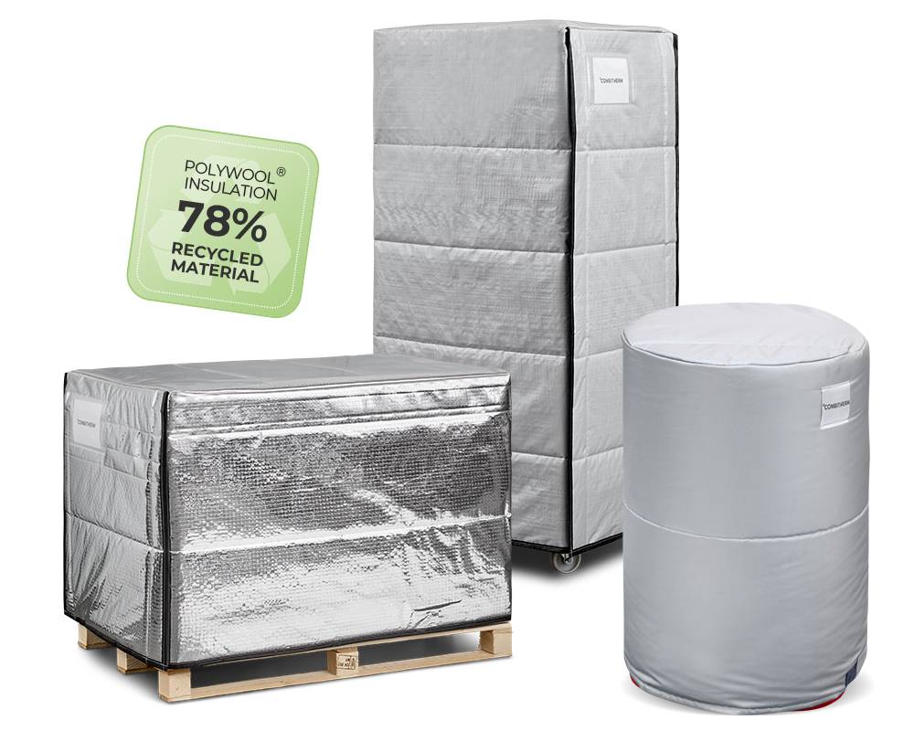 Thermal covers from Combitherm maintain the cold chain
